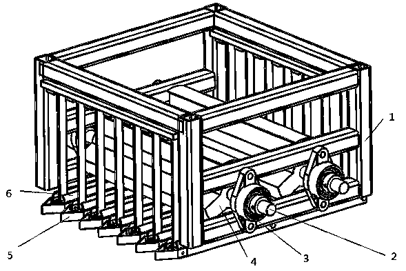 Self-adaptive carthamus tinctorius flower ball gathering device