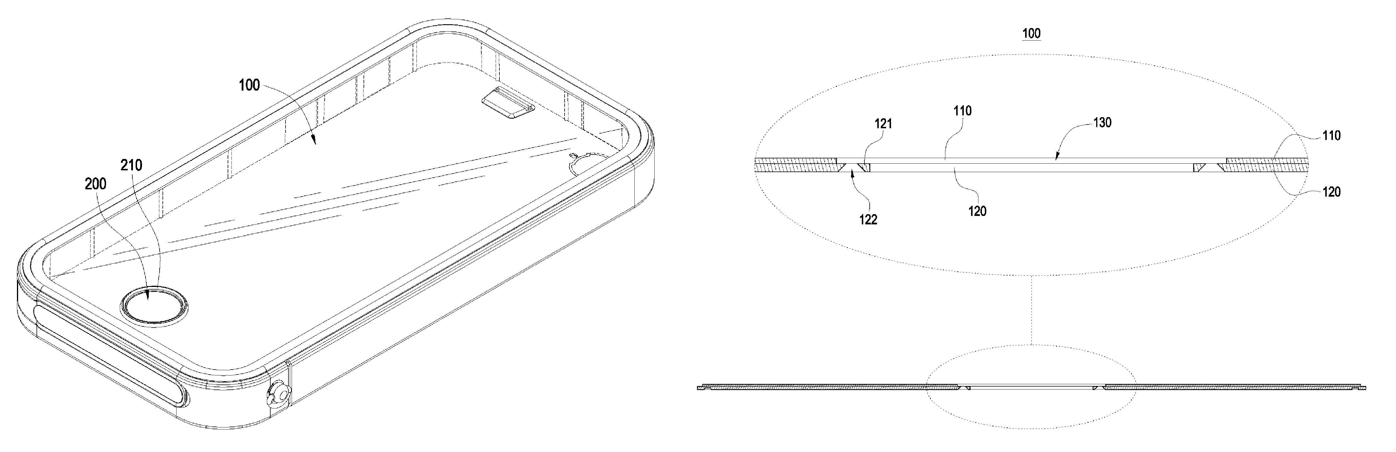 Waterproof box structure