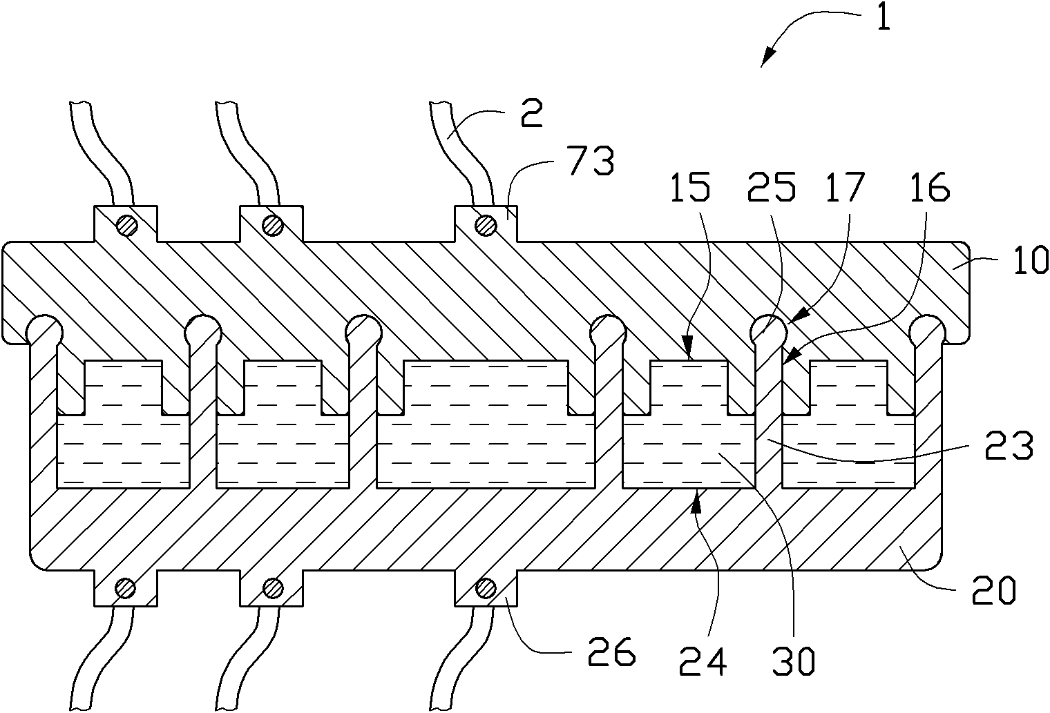 Rotary connecting device