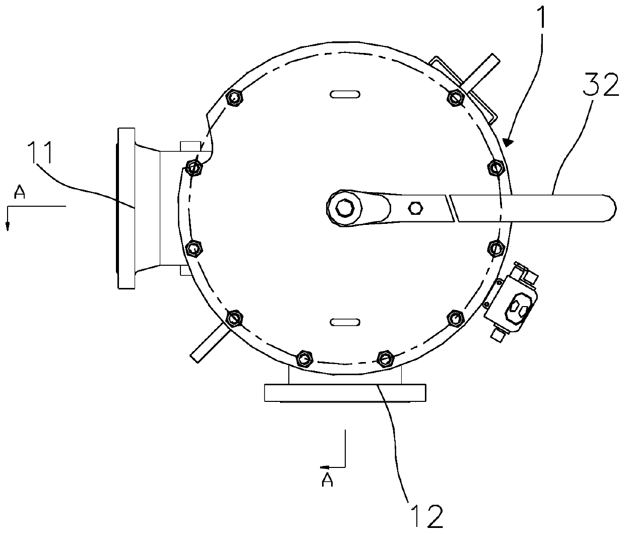 A backwash lubricating oil filter