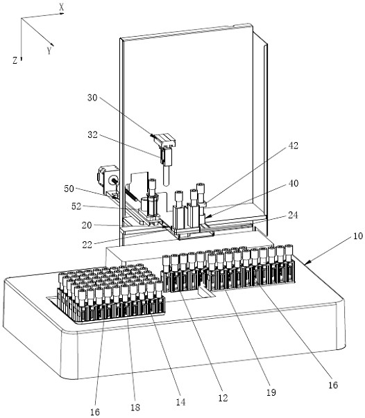 Sample analyzer and its sample testing process