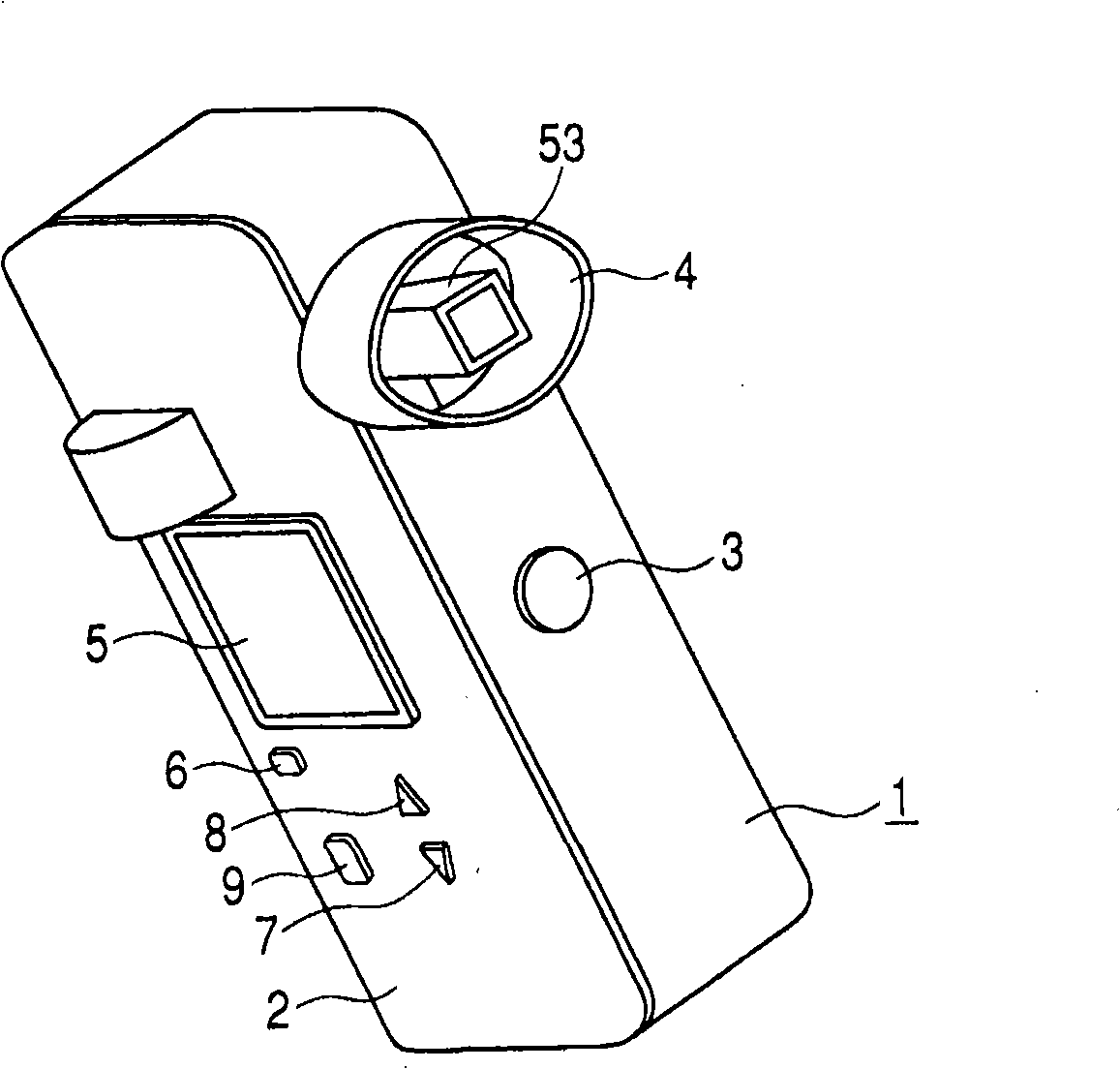 Inhaler and ejection head unit attachable to the inhaler