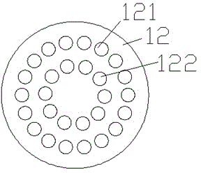 Garbage disposal device with heat dissipation function