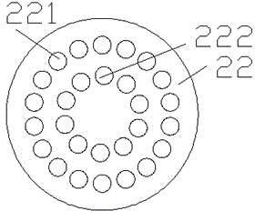 Garbage disposal device with heat dissipation function