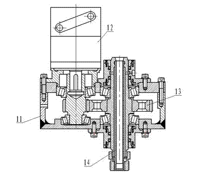 Seabed type conical investigating and drilling integrated machine