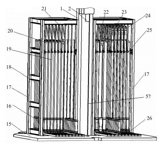 Seabed type conical investigating and drilling integrated machine