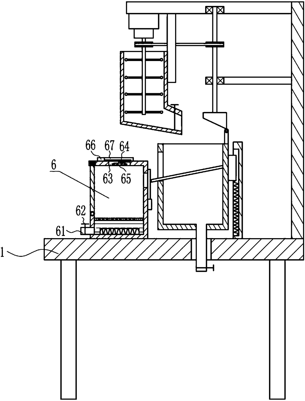 Medical plastic syringe recycling device