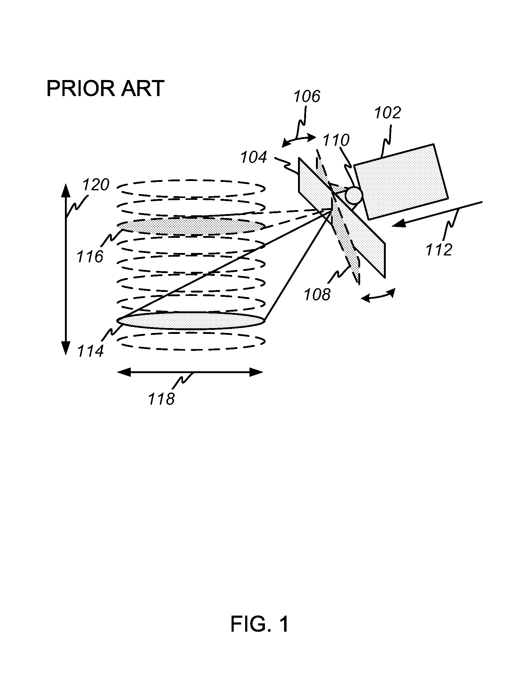 Apparatus and method for radar imaging by measuring spatial frequency components