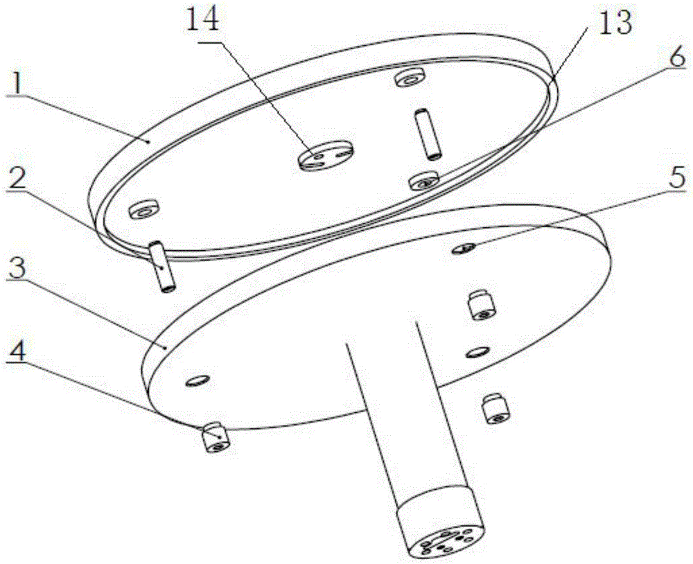 Temperature controllable base table of semiconductor coating equipment