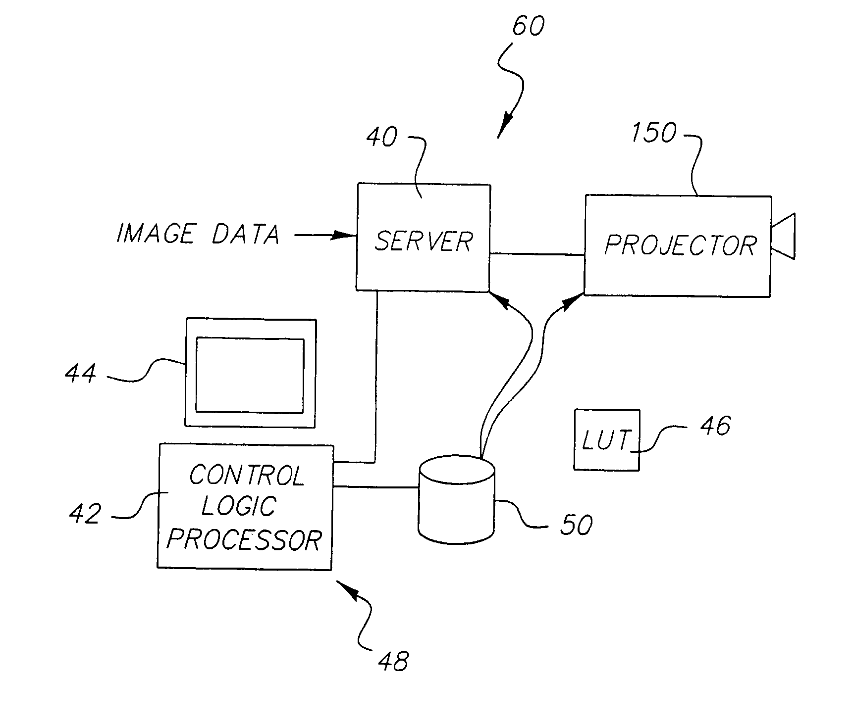 Method and apparatus for modifying a portion of an image frame in accordance with colorimetric parameters