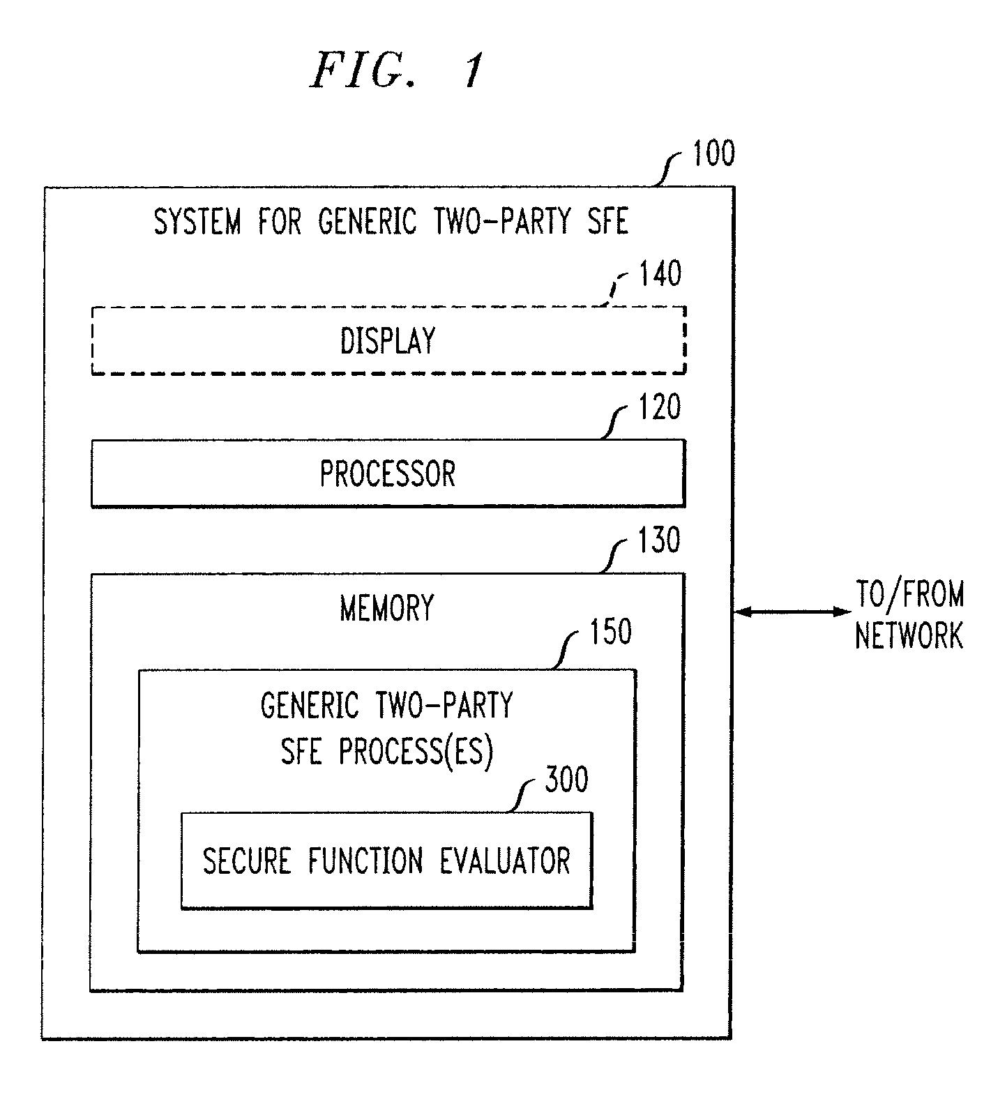 Secure function evaluation for a covert client and a semi-honest server using string selection oblivious transfer