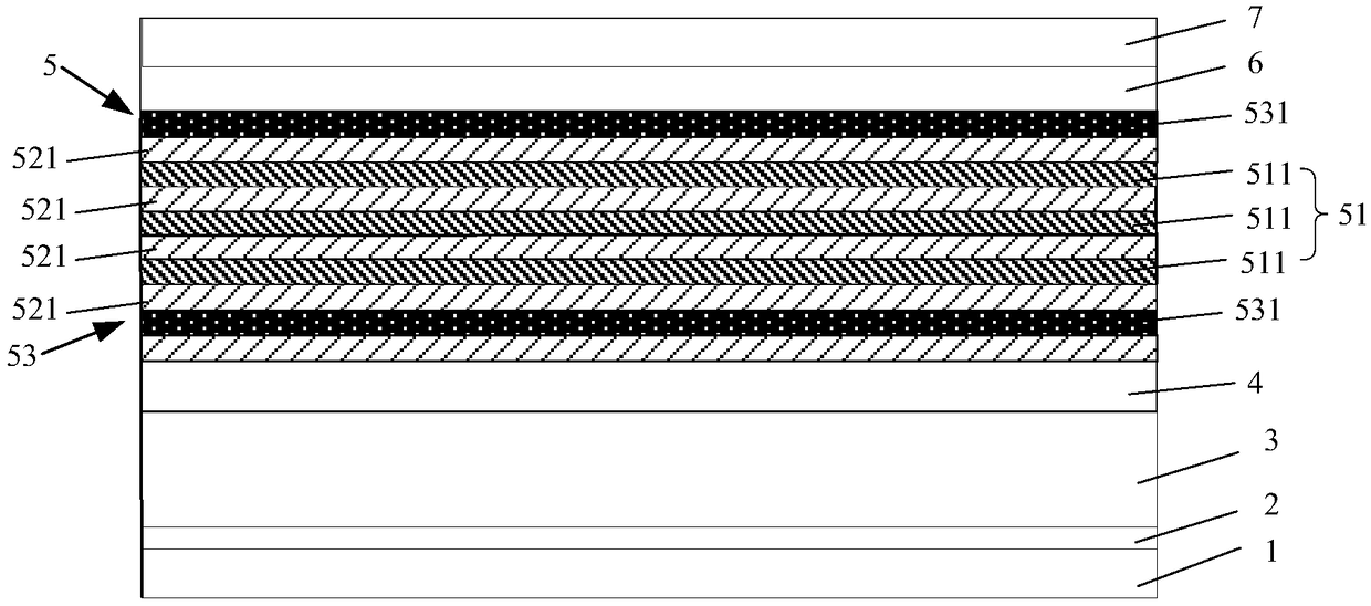 Light-emitting diode epitaxial wafer and preparation method thereof