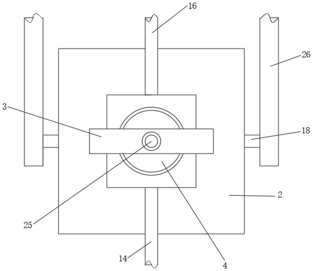 Hydraulic engineering construction diversion drainage structure and construction method thereof