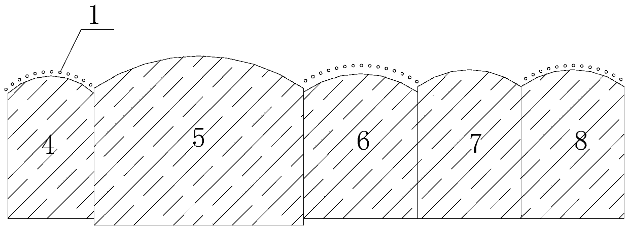 Comprehensive pipe gallery tunnel with multiple parallel compartments mutually independent in structure and construction method of comprehensive pipe gallery tunnel