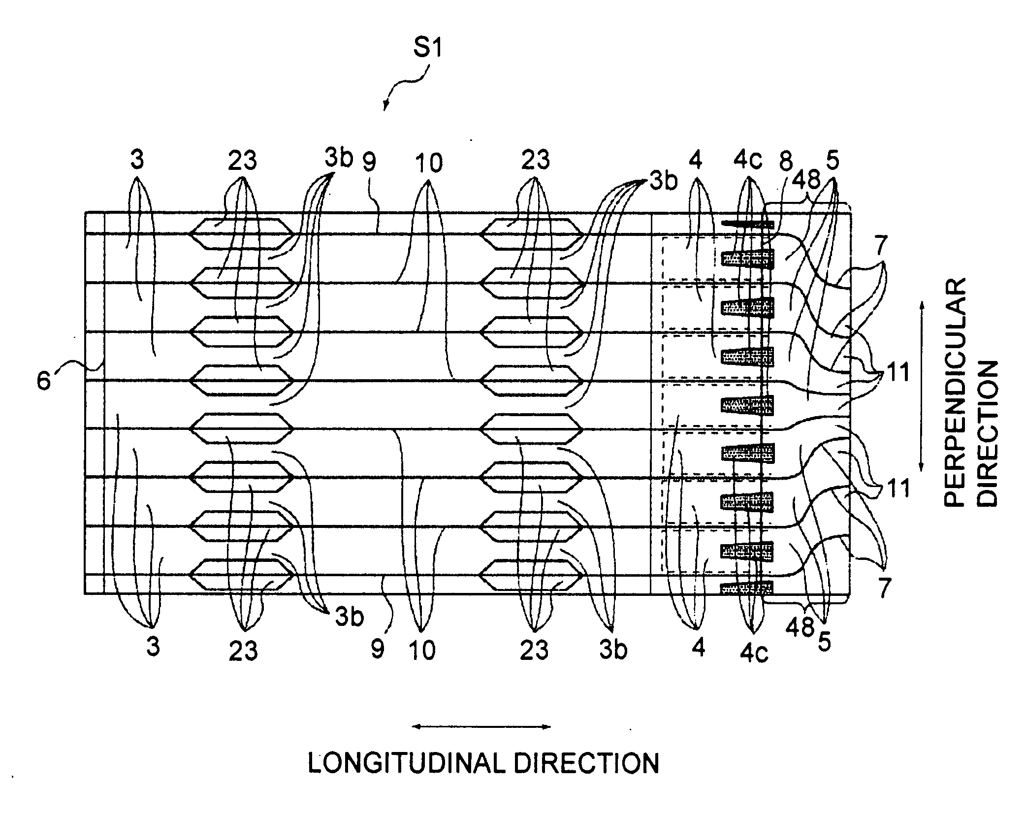 Packing method, packing member and manufacturing method therefor