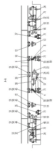 Rotary disk turnout