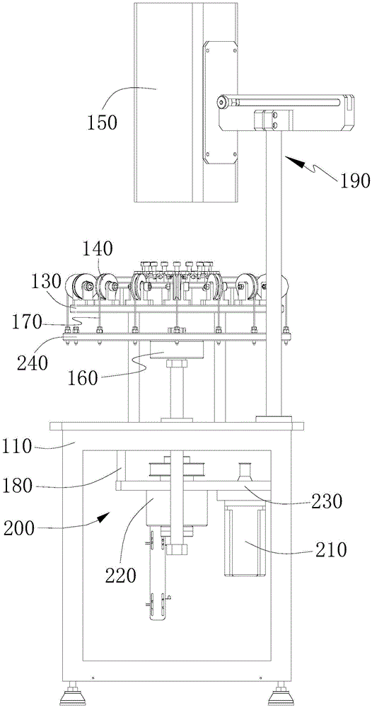 Muitlaxial tension test machine