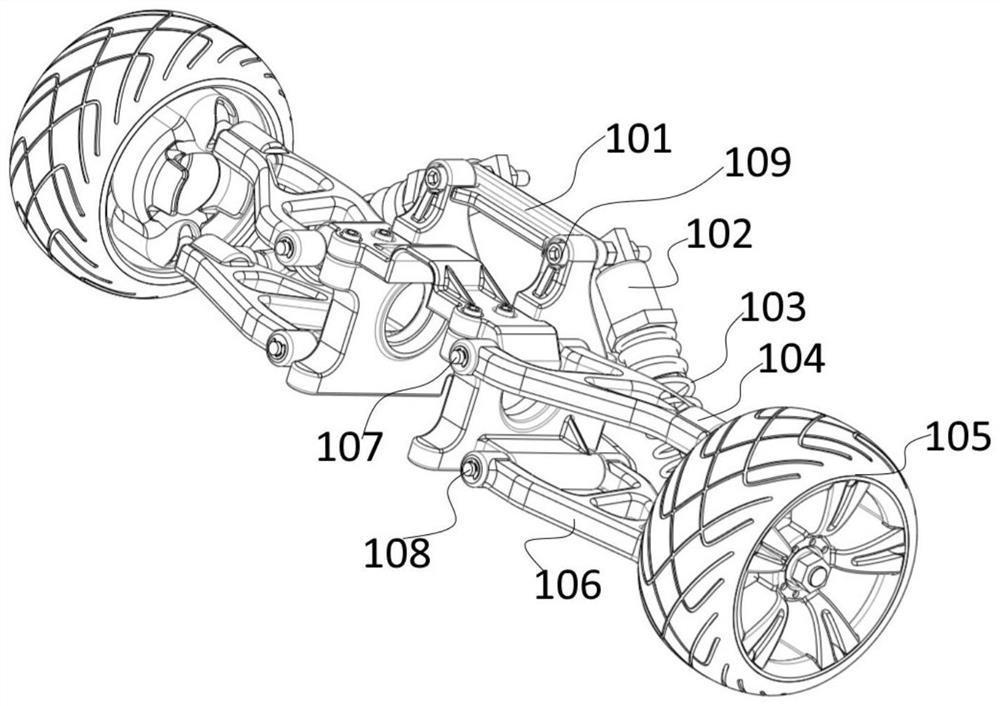 A ground-mounted survey vehicle and a ground-mounted method