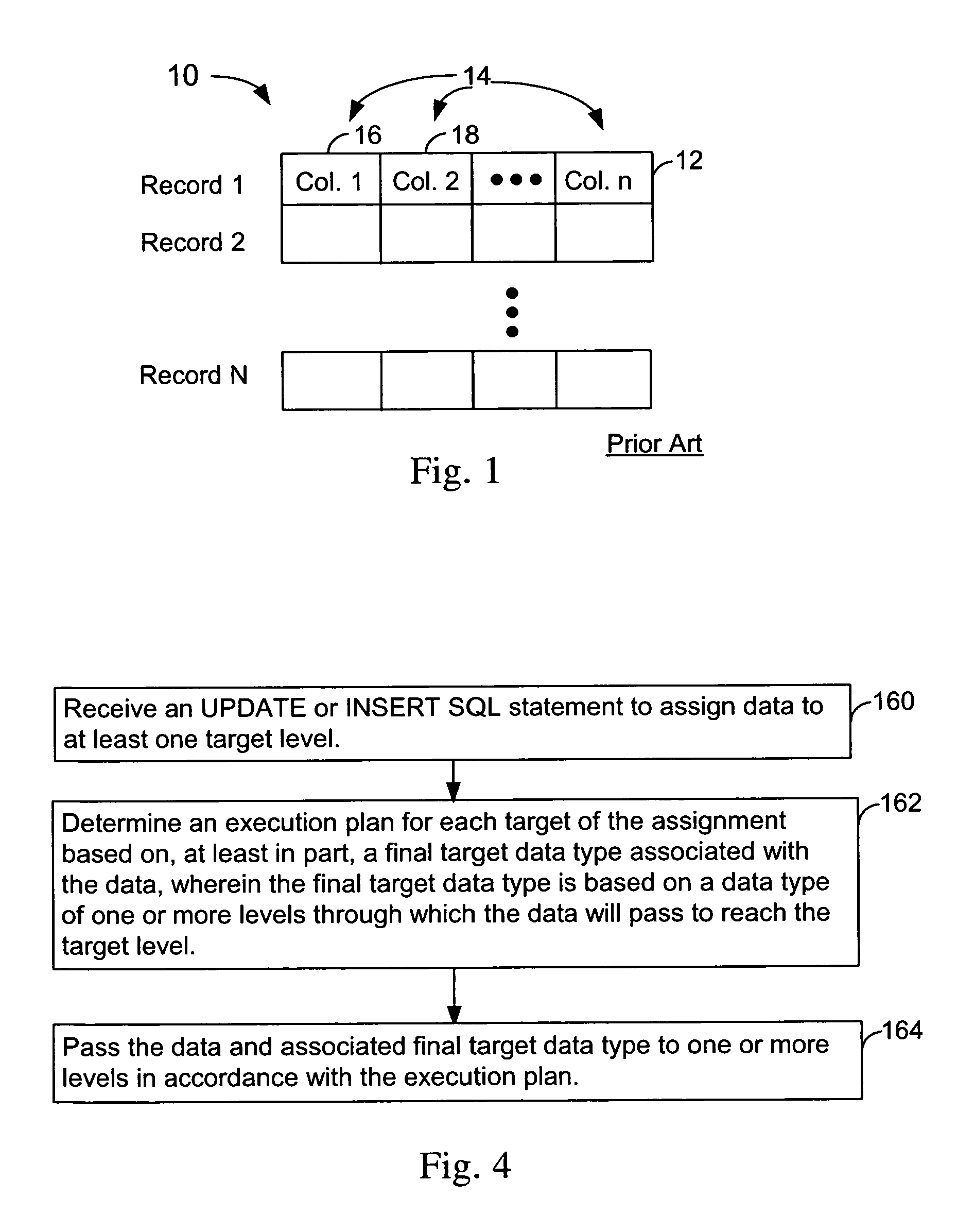 Technique for determining a target data type in a heterogeneous multi-level environment