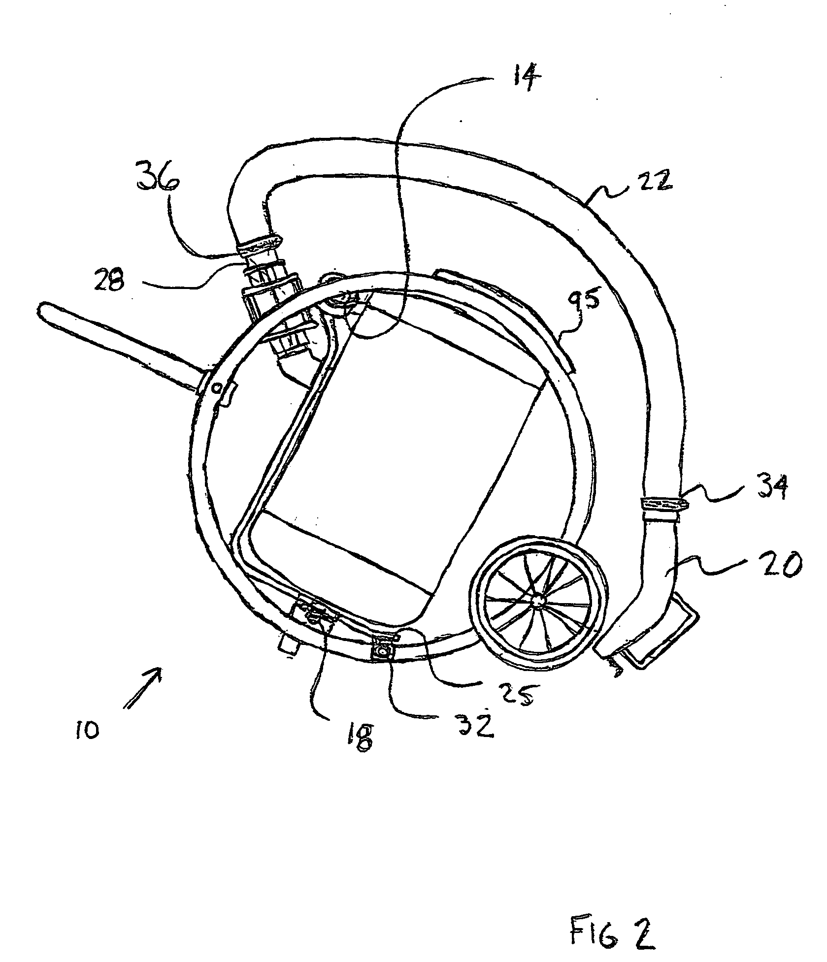 Inflating device for tires