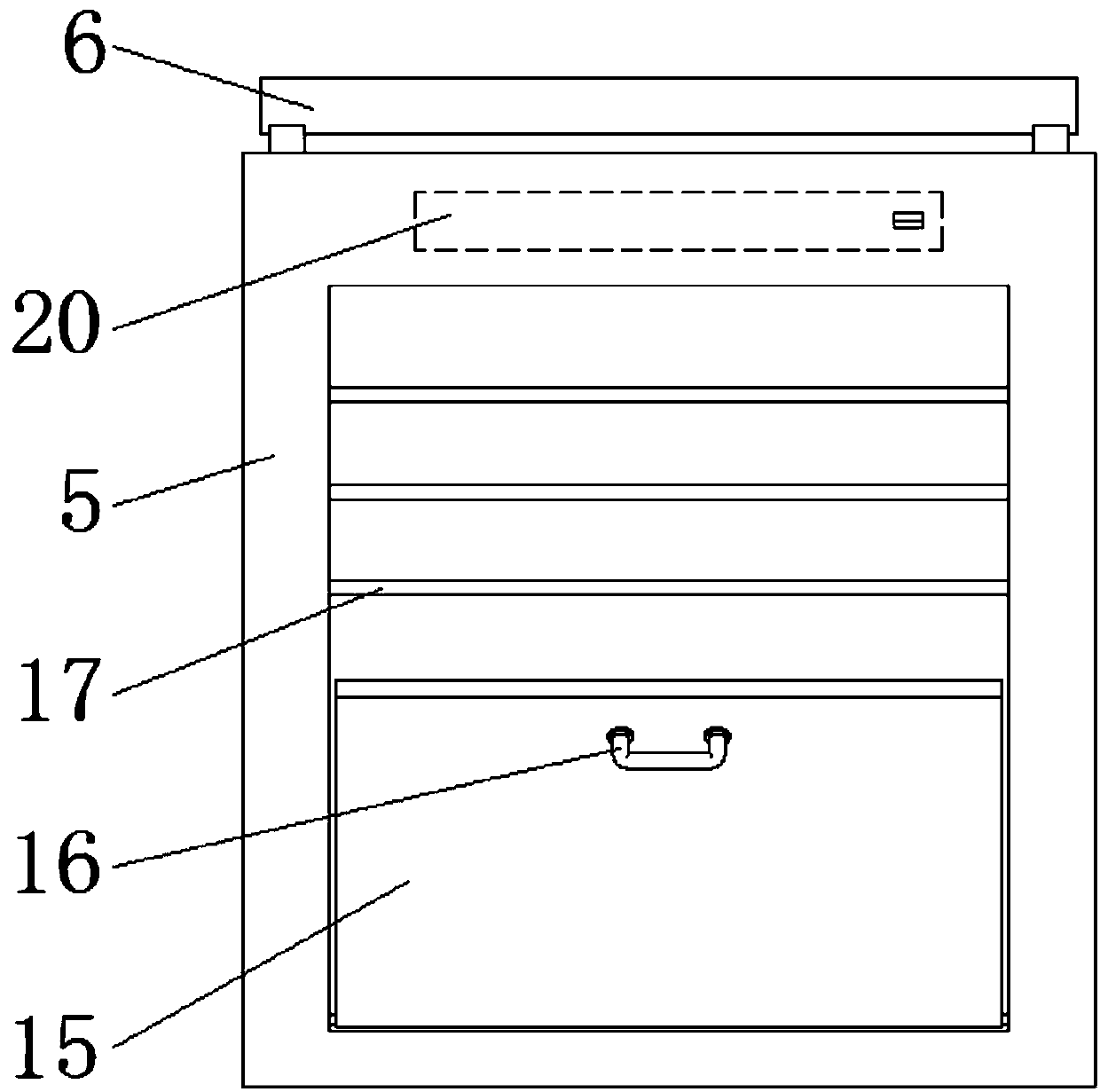 Medical apparatus frame high in flexibility