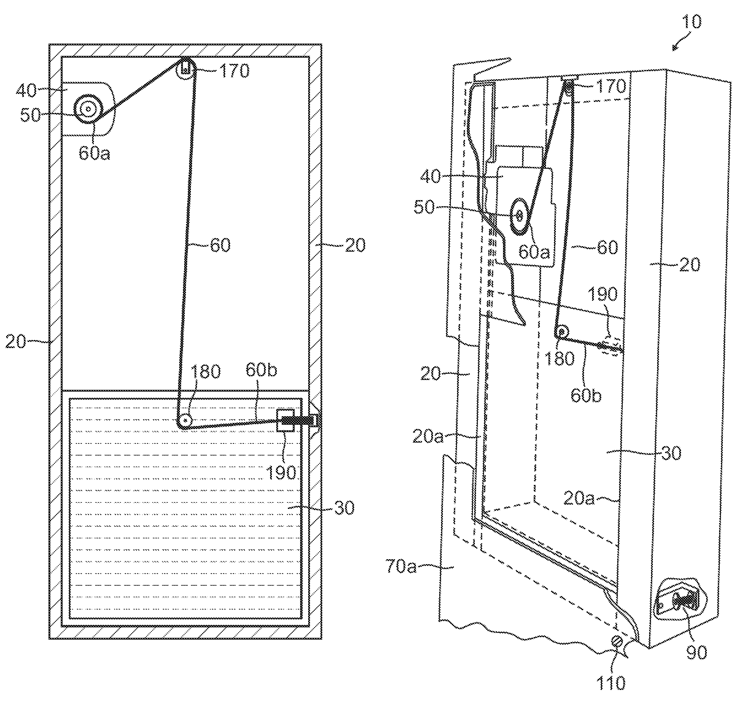 Gyro-stabilized automatic pet door