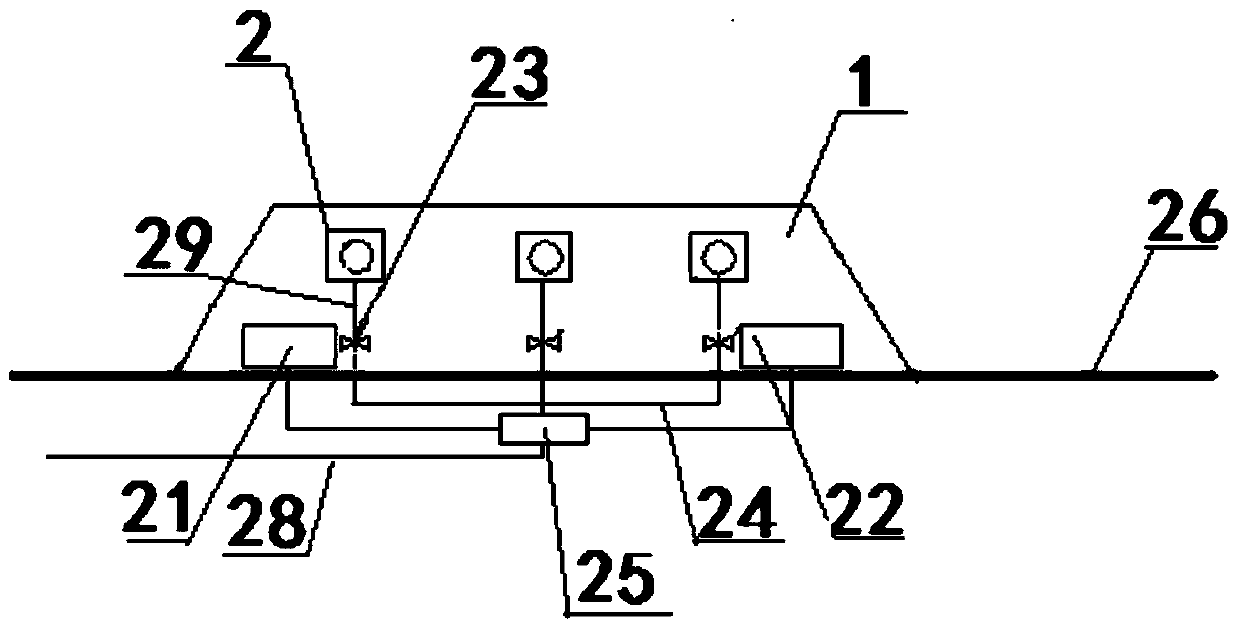 Evaporative cooling mist system for open car parks and surveillance kiosks