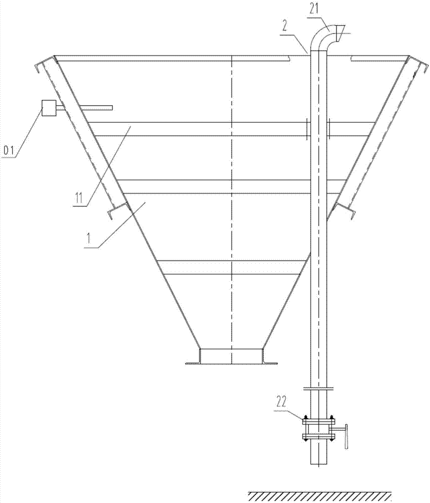 Device capable of conducting judgment and safe, easy and convenient dust discharging on accident accumulated dust of dust remover