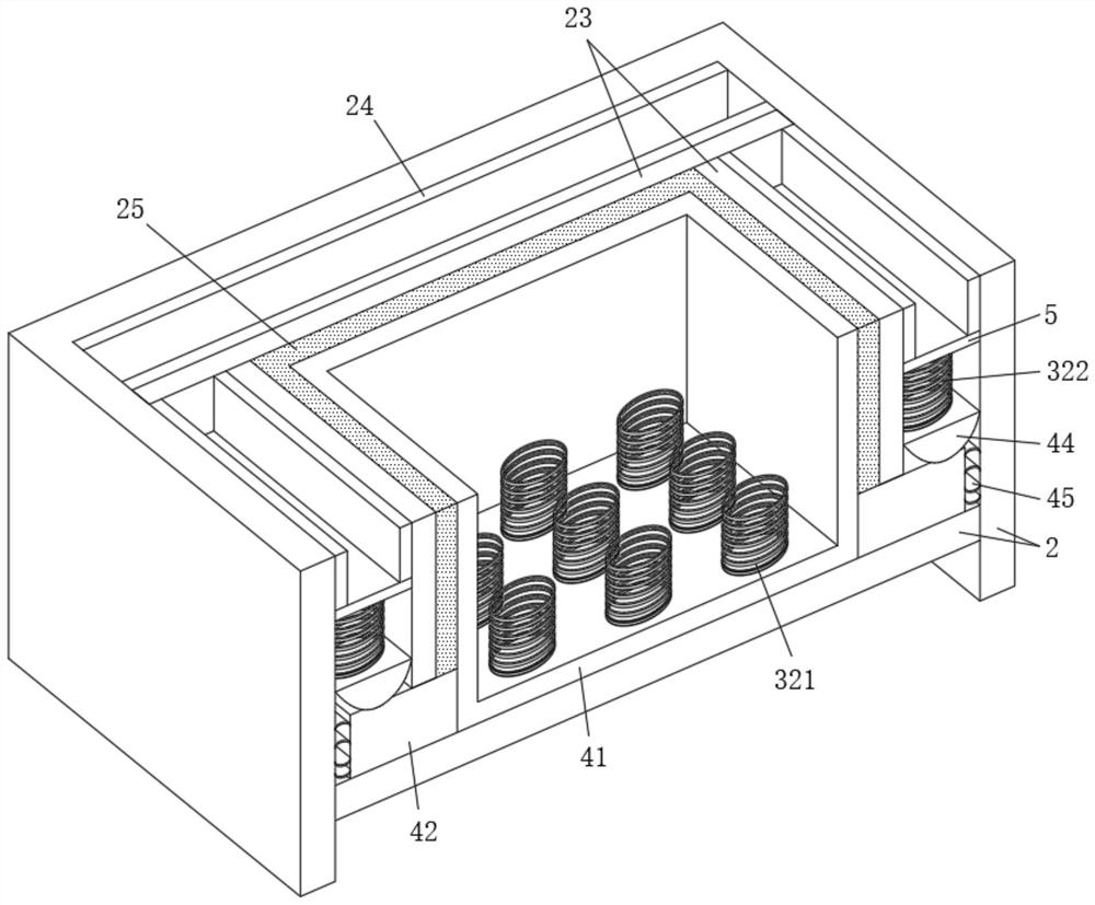 Bridge damping structure