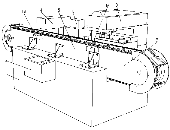 A continuous pad printing coding equipment