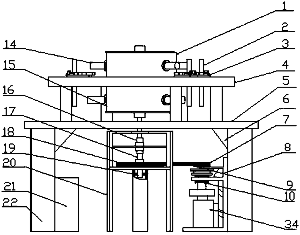 Five-star plunger loading and low cycle fatigue cracking equipment for split connecting rod cracking