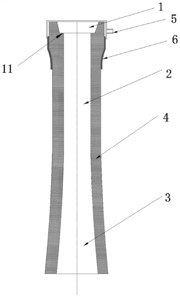 A method for reducing nitrogen addition in molten steel during continuous casting