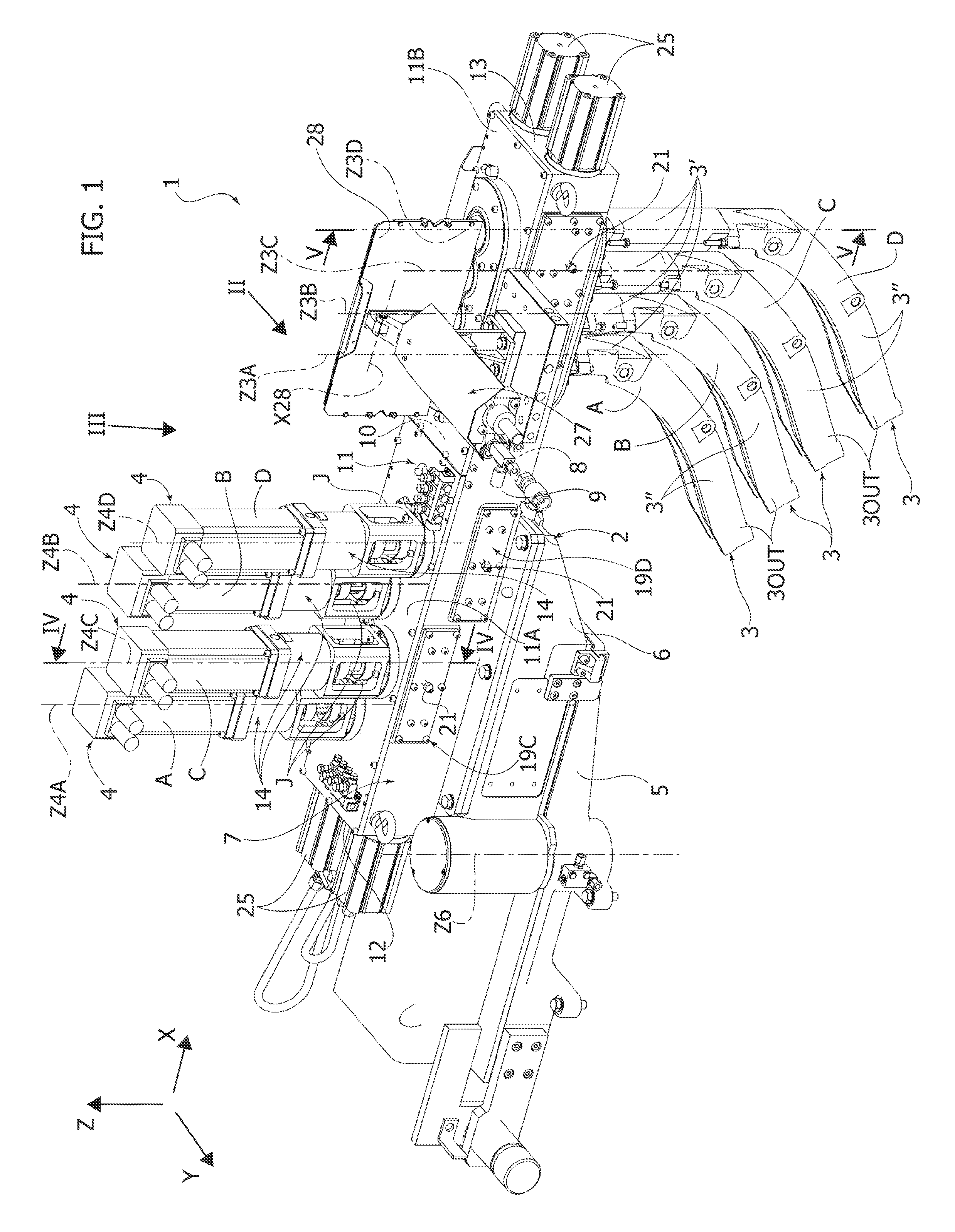 Dispenser for gobs of molten glass for for hollow-glass forming machines