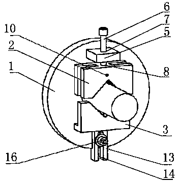 Shaft part cutting and/or grinding processing clamp and processing method thereof