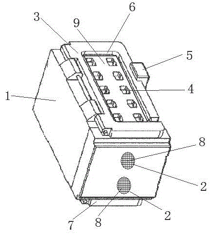 Spot welding jig for lithium battery pack