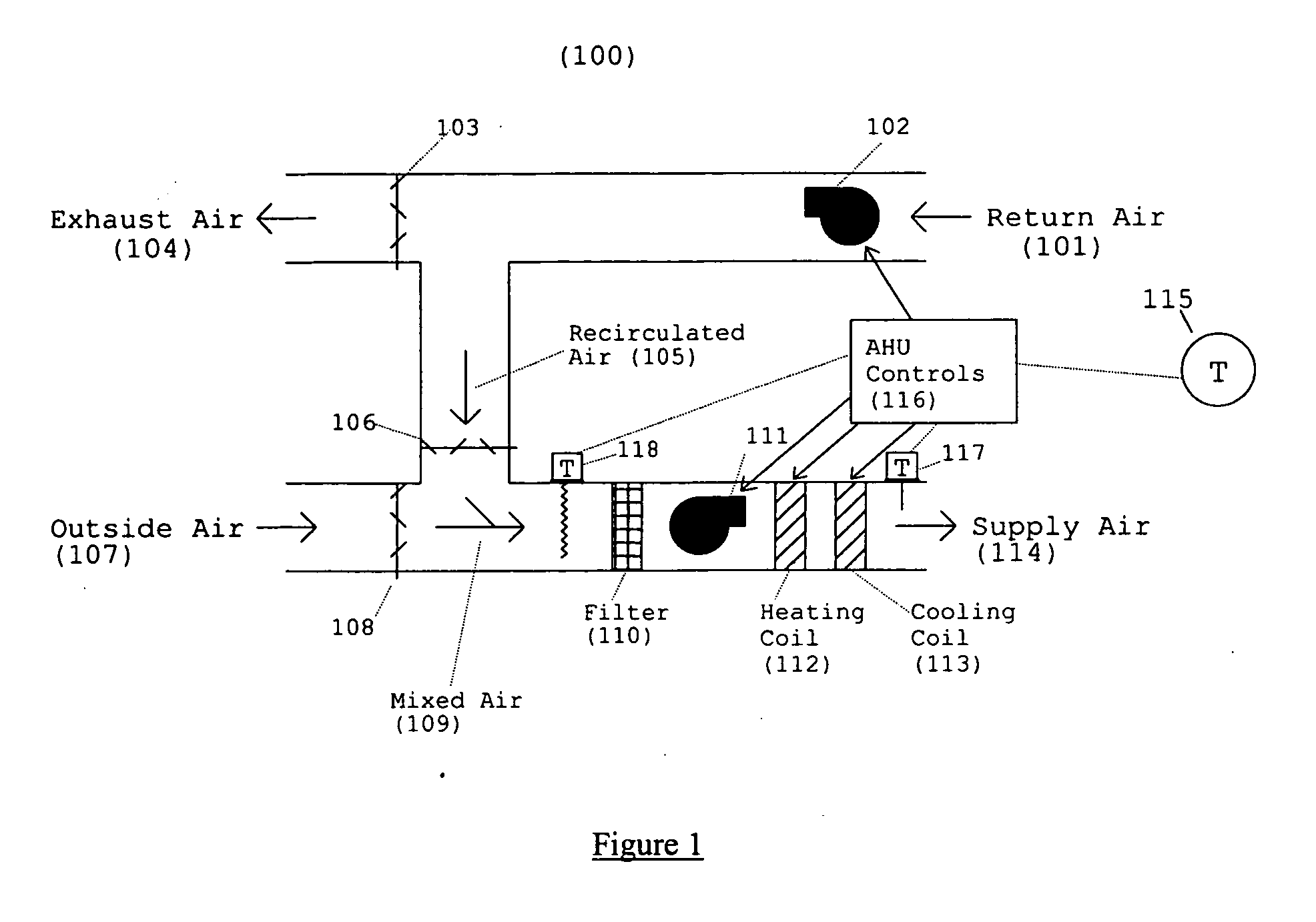 Duct probe assembly system for multipoint air sampling