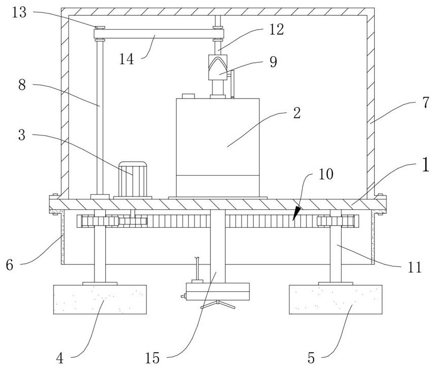 A kind of surface polishing and grinding equipment for glass processing