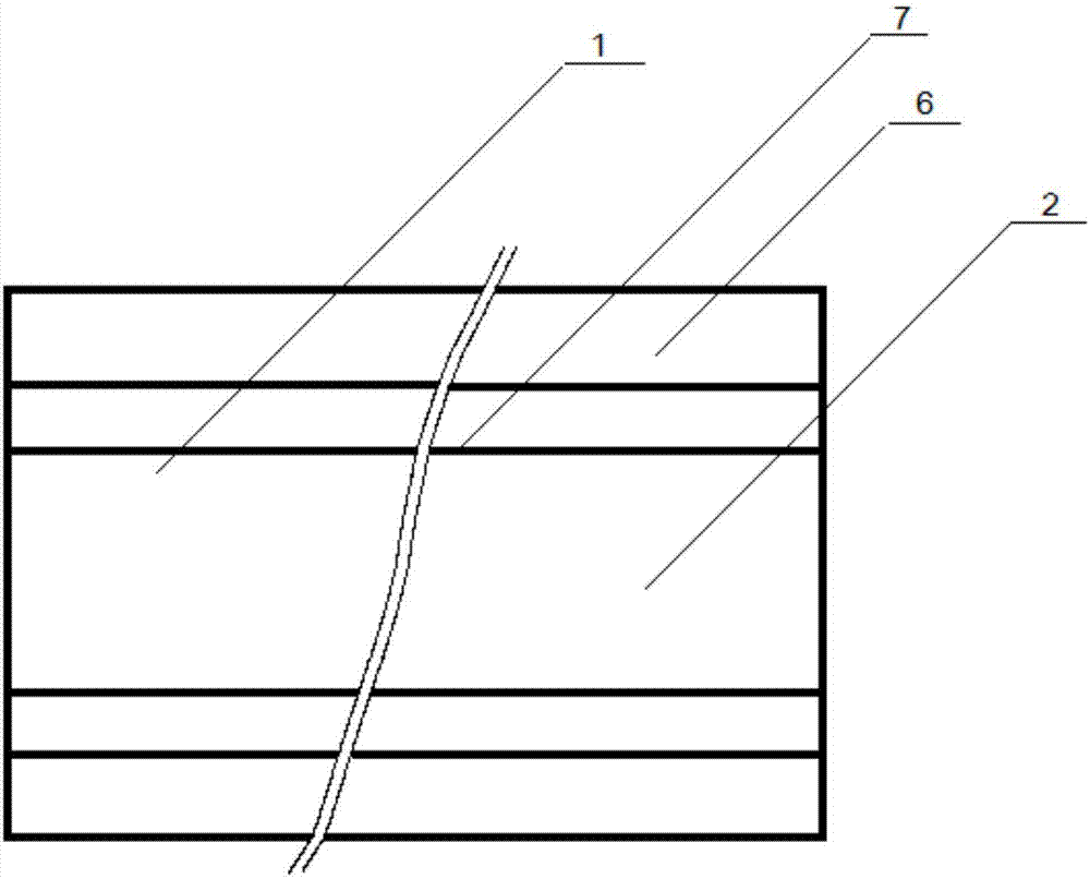 Center leveling internal corner line of solid decorative material pressed by stone powder