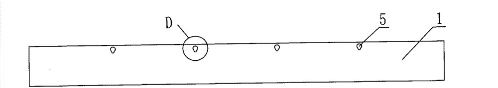 Steel grating, using device and production method