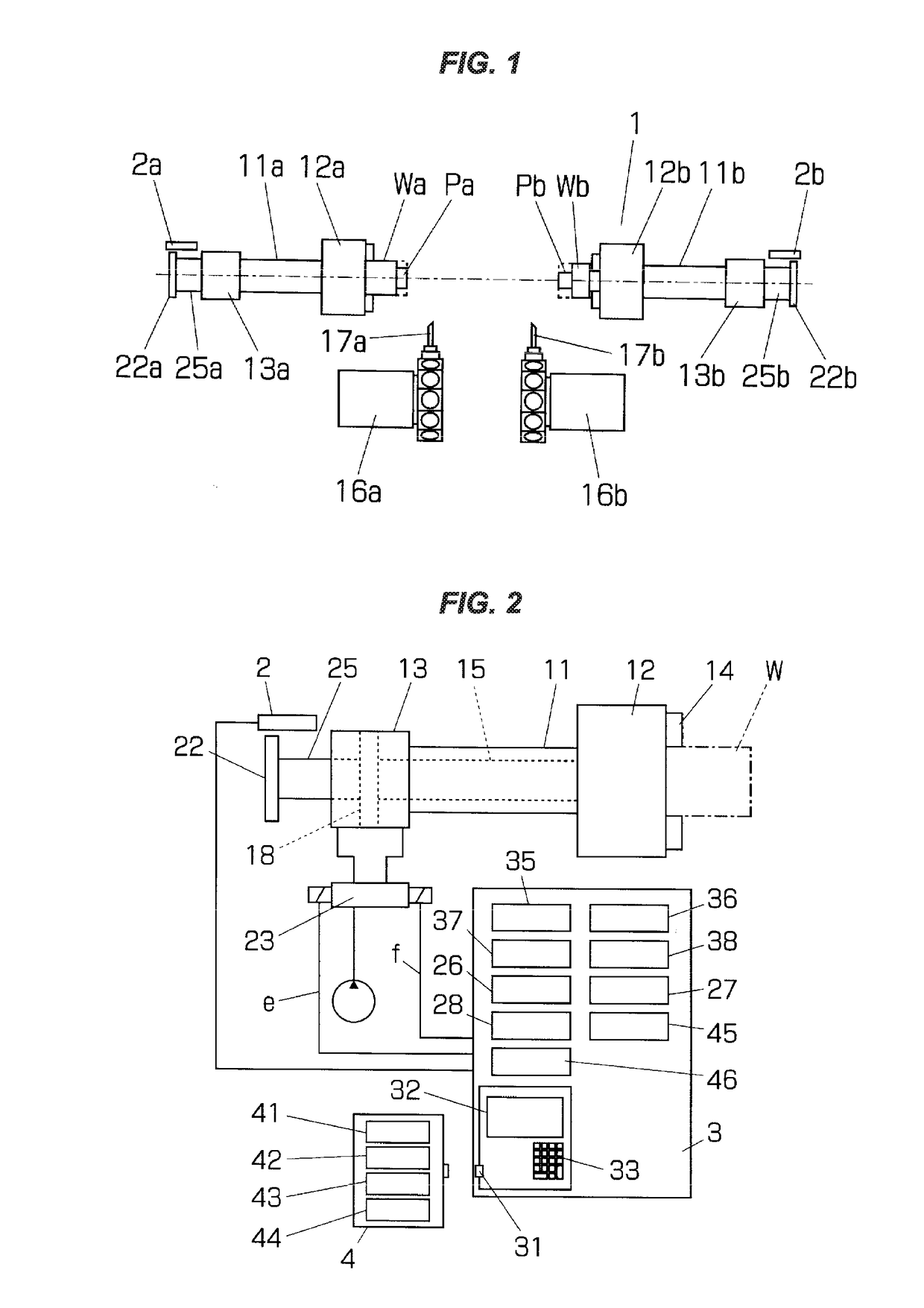 Opening/closing control device of chuck