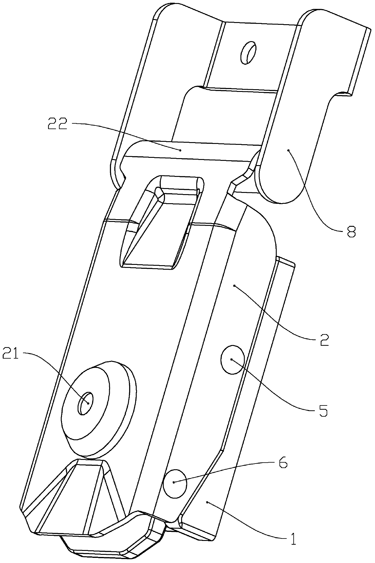 Novel box lock