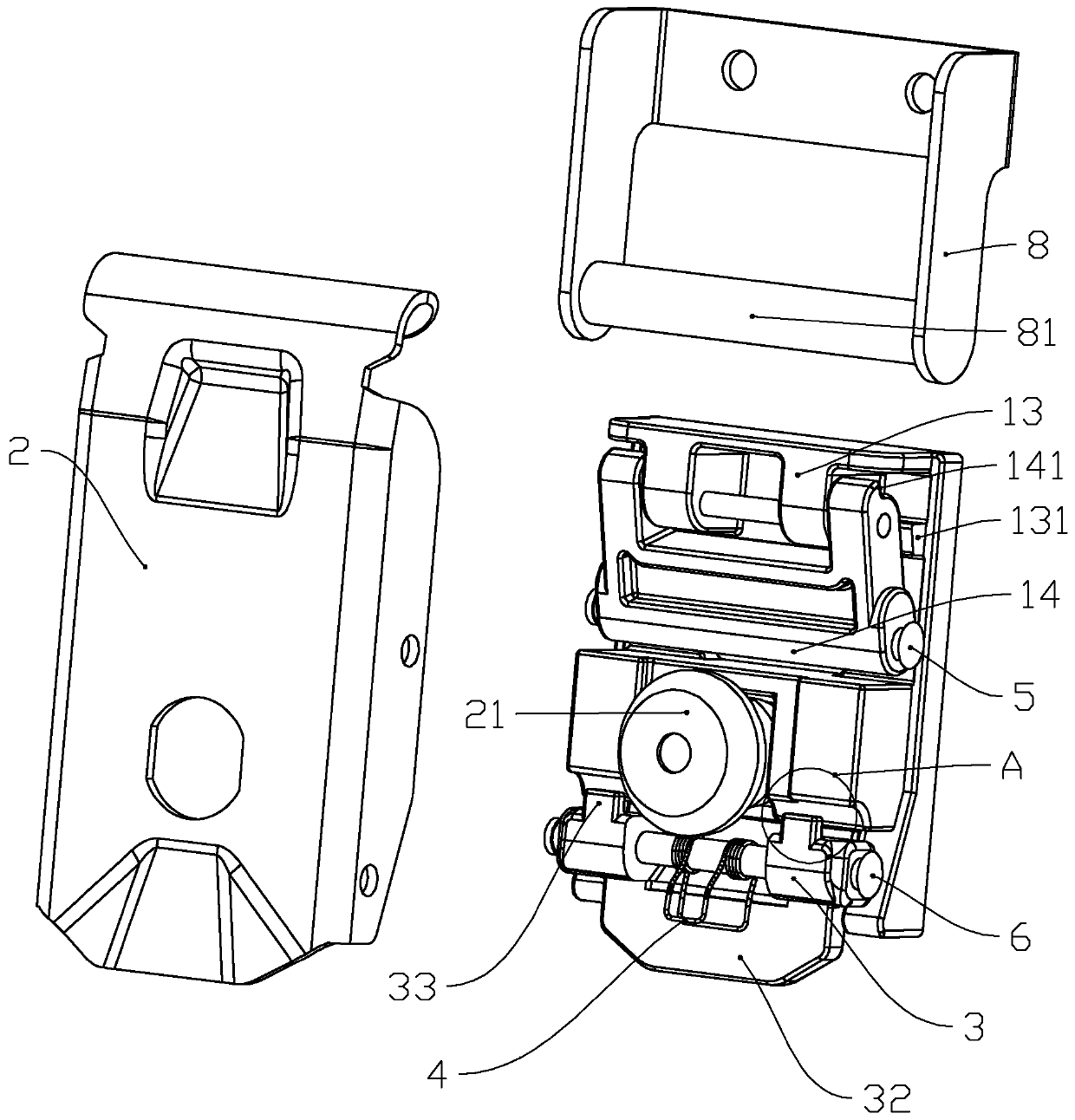 Novel box lock