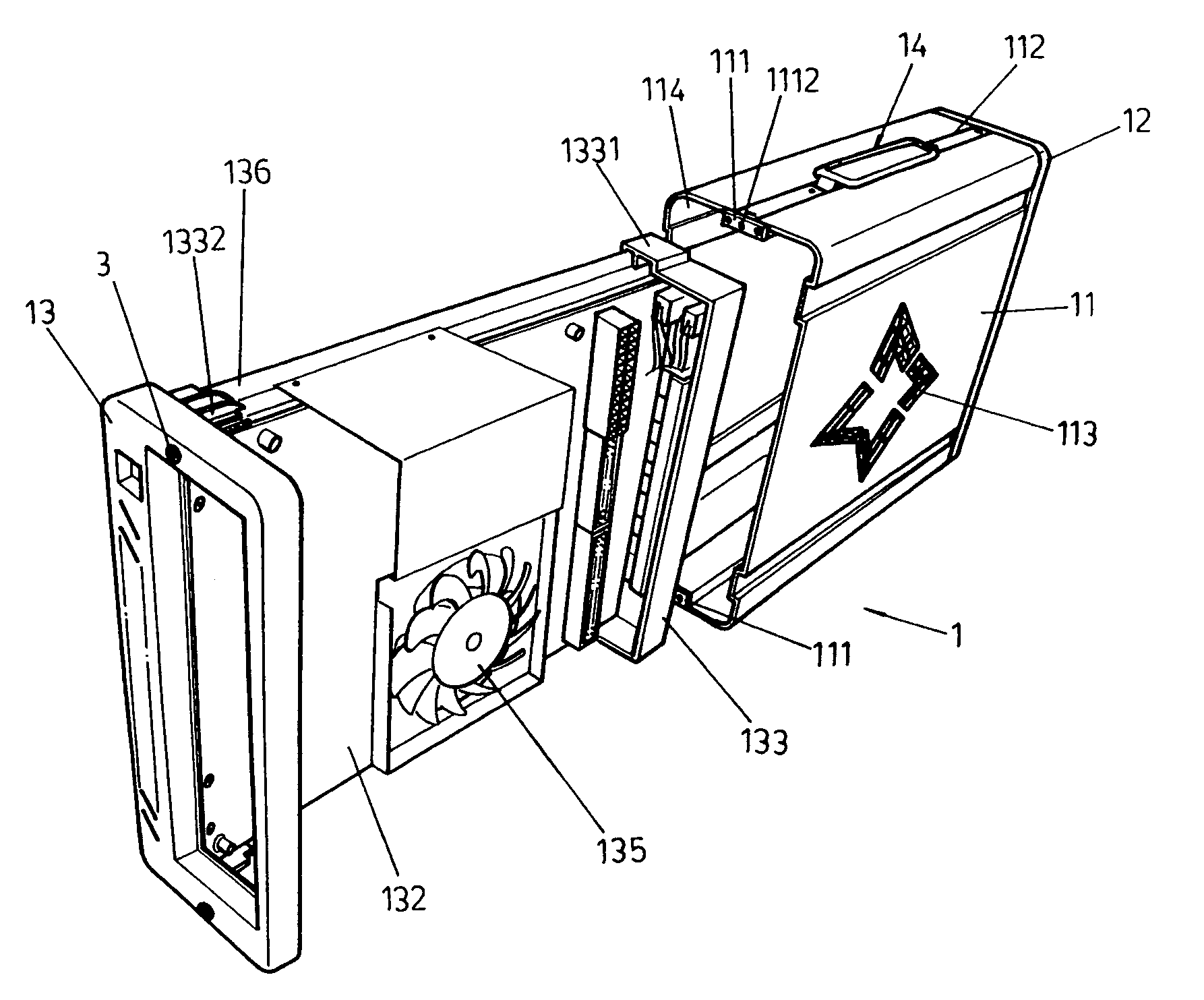 Mini case for computer