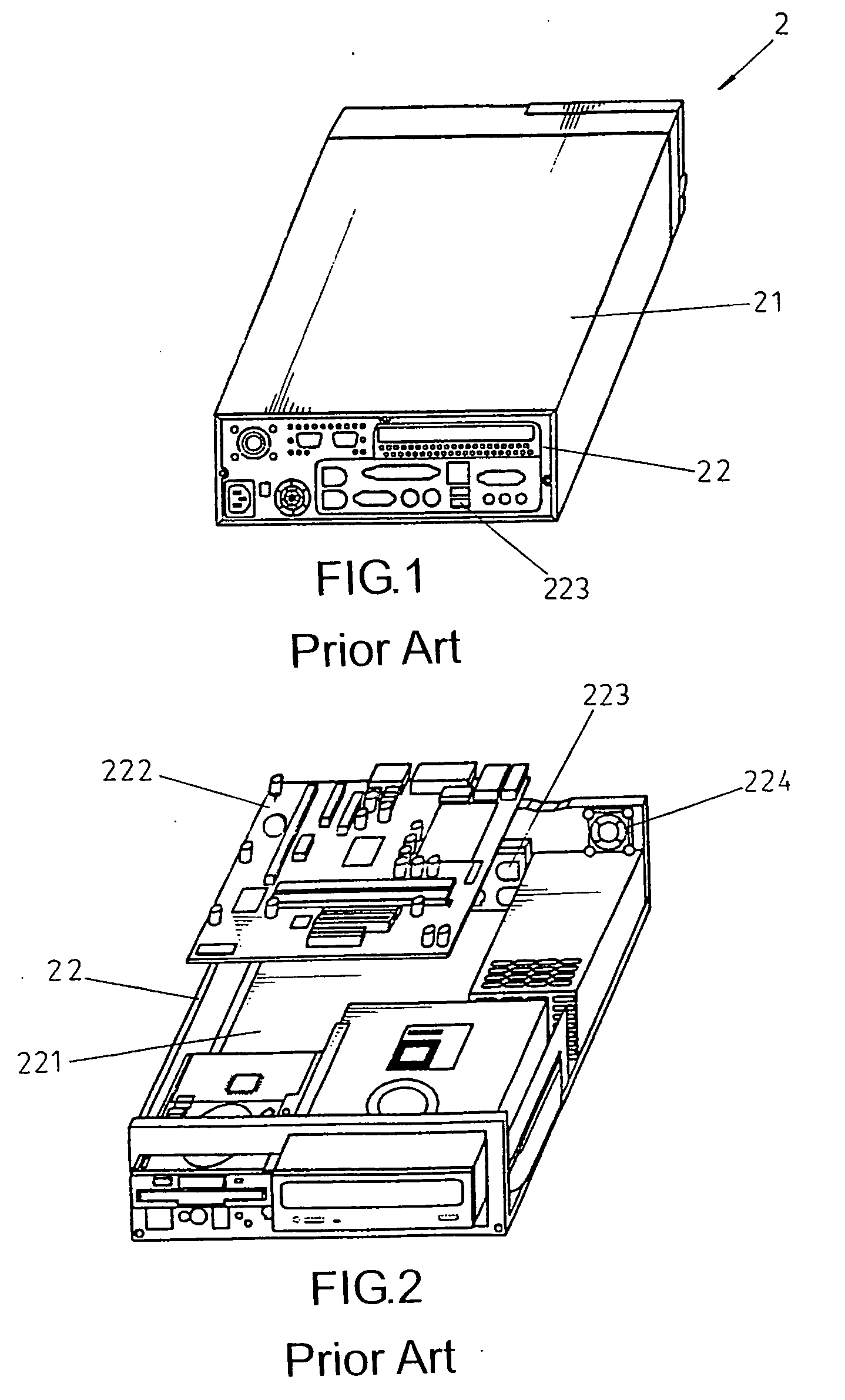 Mini case for computer