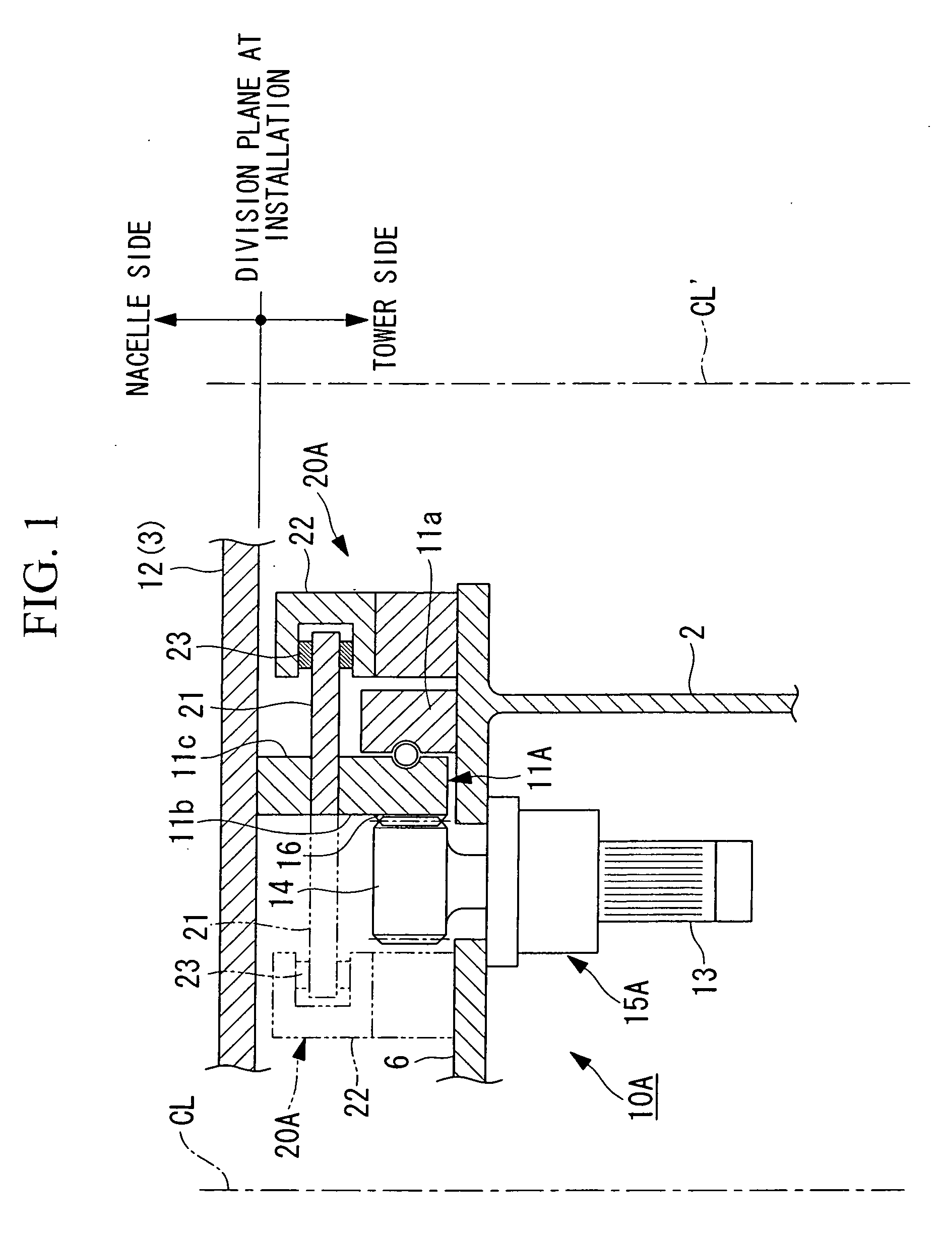 Wind turbine generator and method for constructing the same