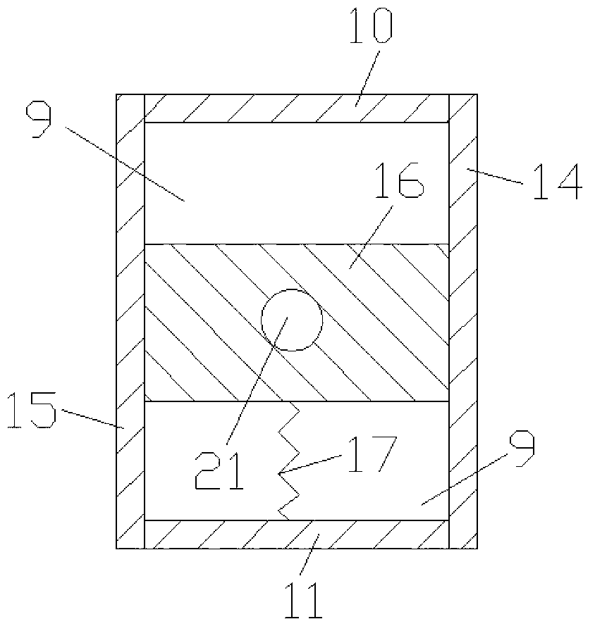 Exhausting device with inlet pipe and exhaust pipe communicated with each other