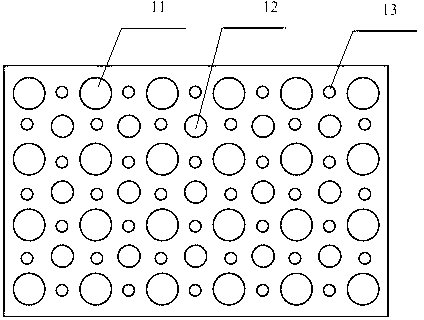 LED display screen based on chip-on-board packaging technology and production method thereof