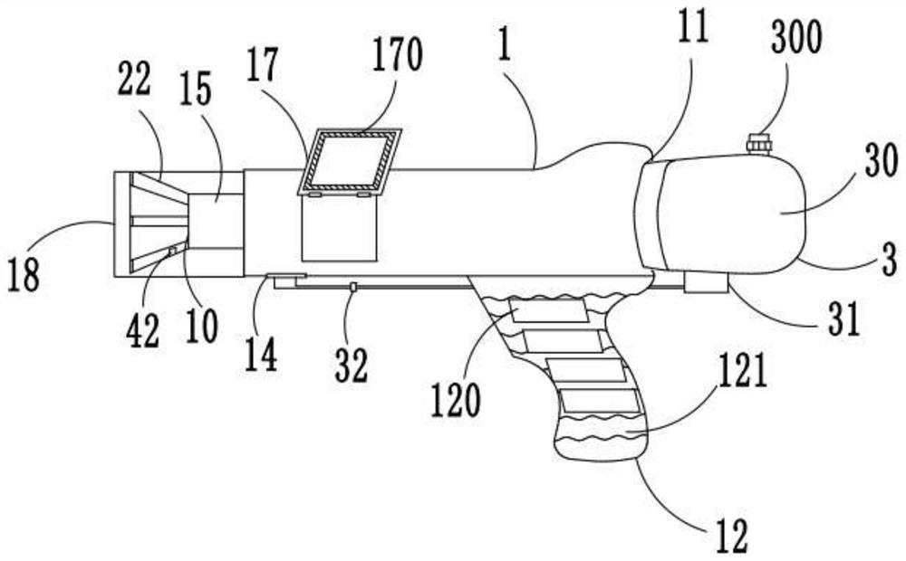 Adjustable safe membrane-rupturing device for obstetrics and gynecology department