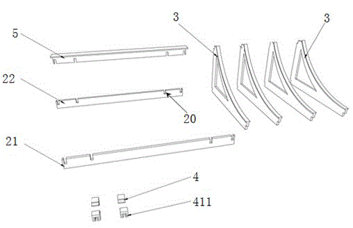 Lamp strip adjusting device