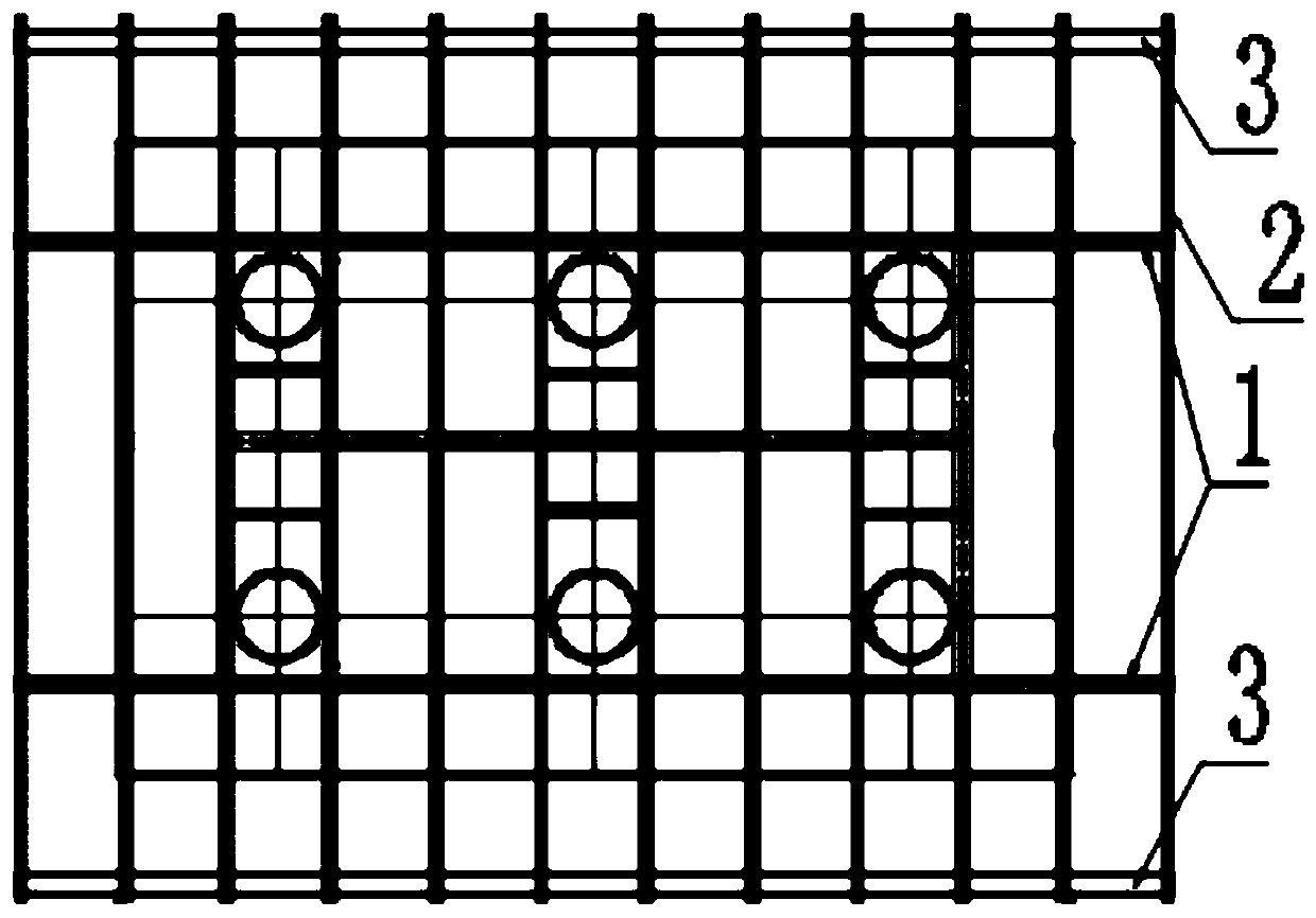 Rapid construction method for underwater isolated pier support platform